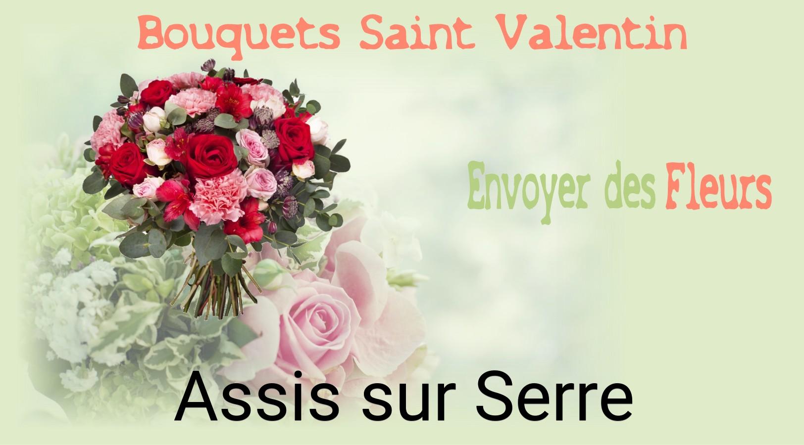 Roses de Saint-Valentin livrées à Assis-sur-Serre